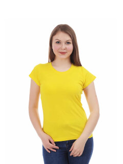 Лимонная женская футболка