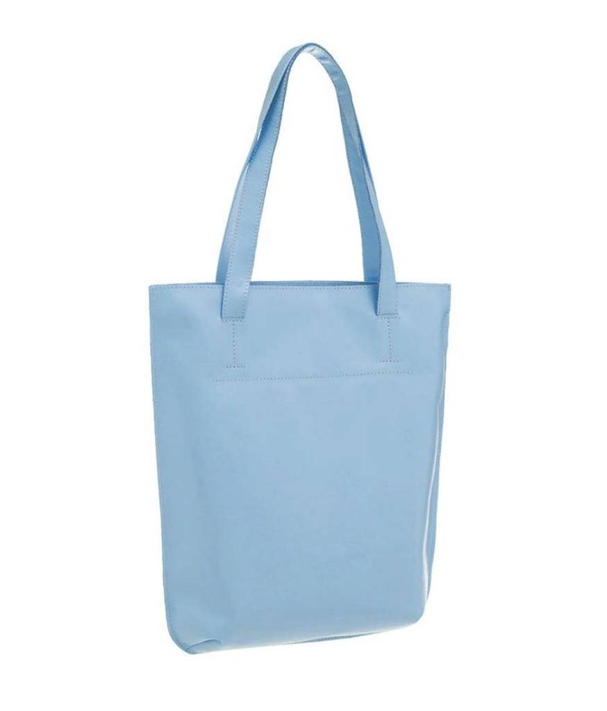 Шоппер голубой оптом