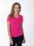 Женская малиновая футболка оптом